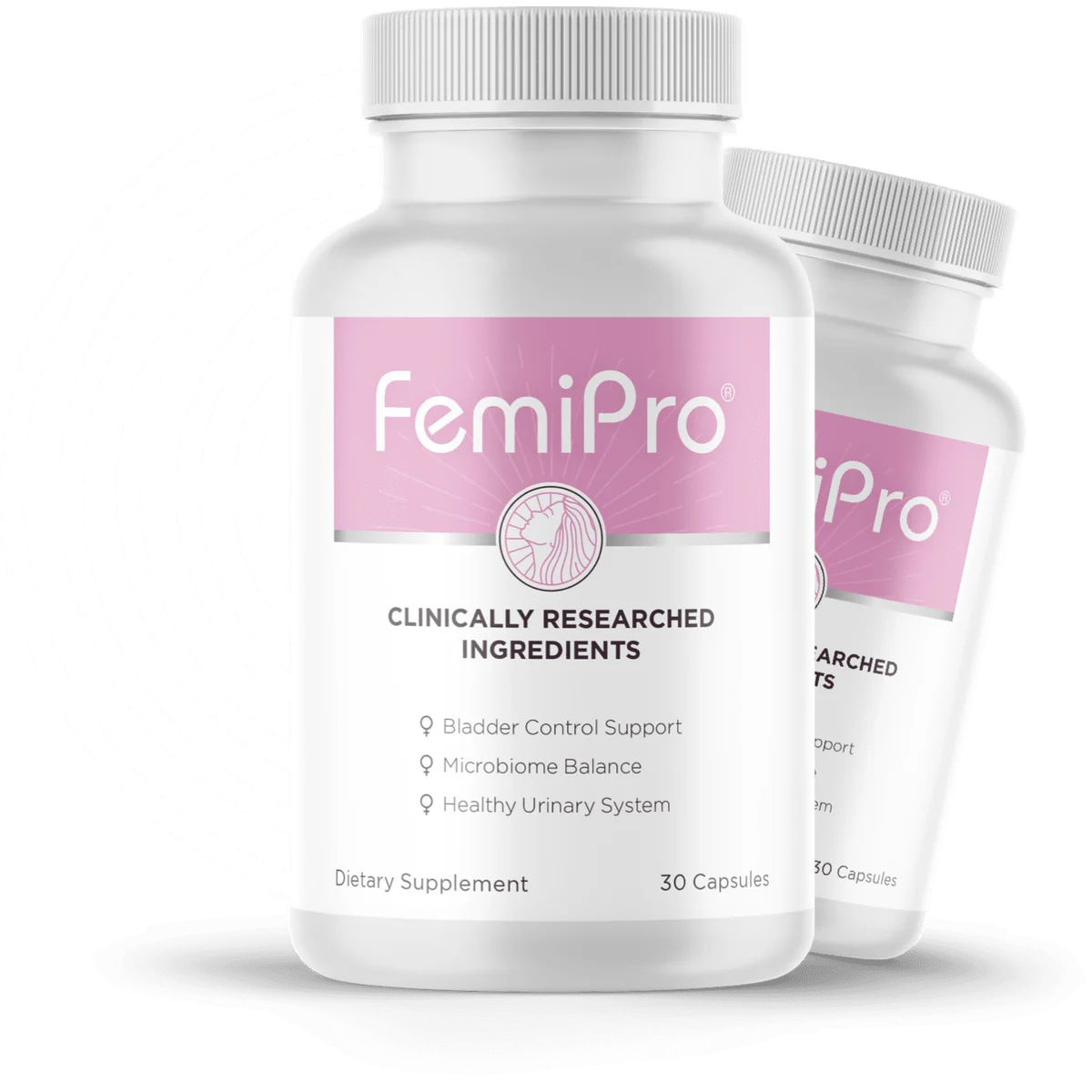 FemiPro Longevity & Vitality Health — Front Label